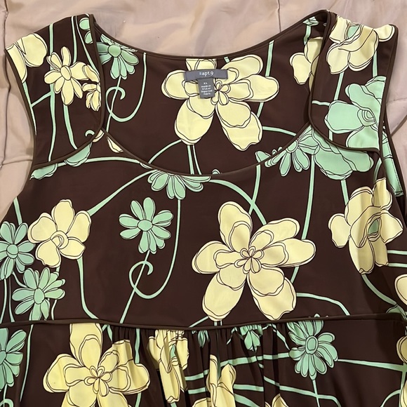 WOMENS APT 9 FUN SUMMER DRESS - SIZE XL - Picture 3 of 5